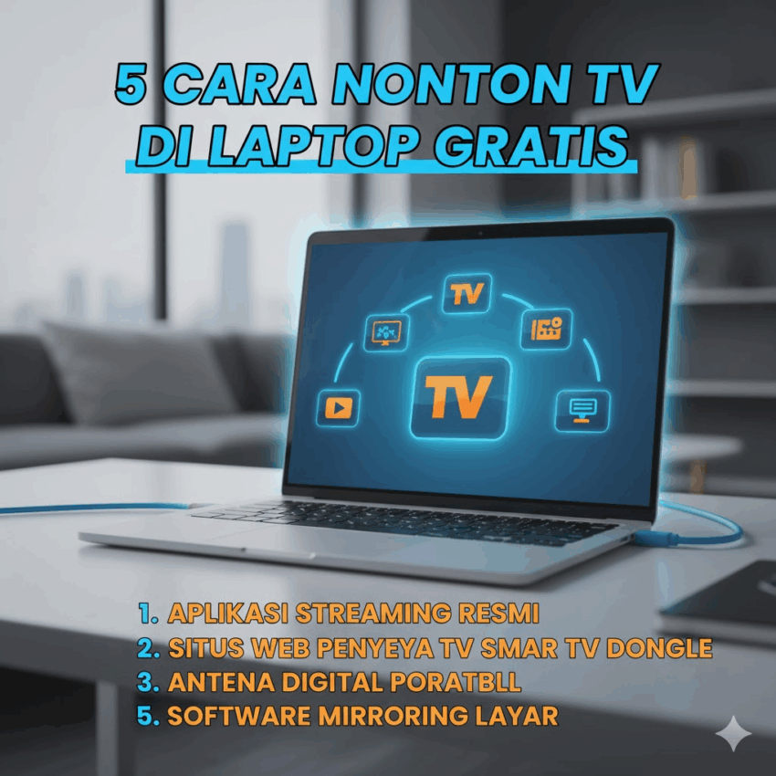 Nonton TV di Laptop