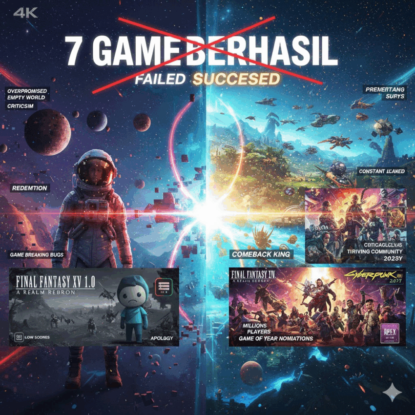 game gagal berhasil