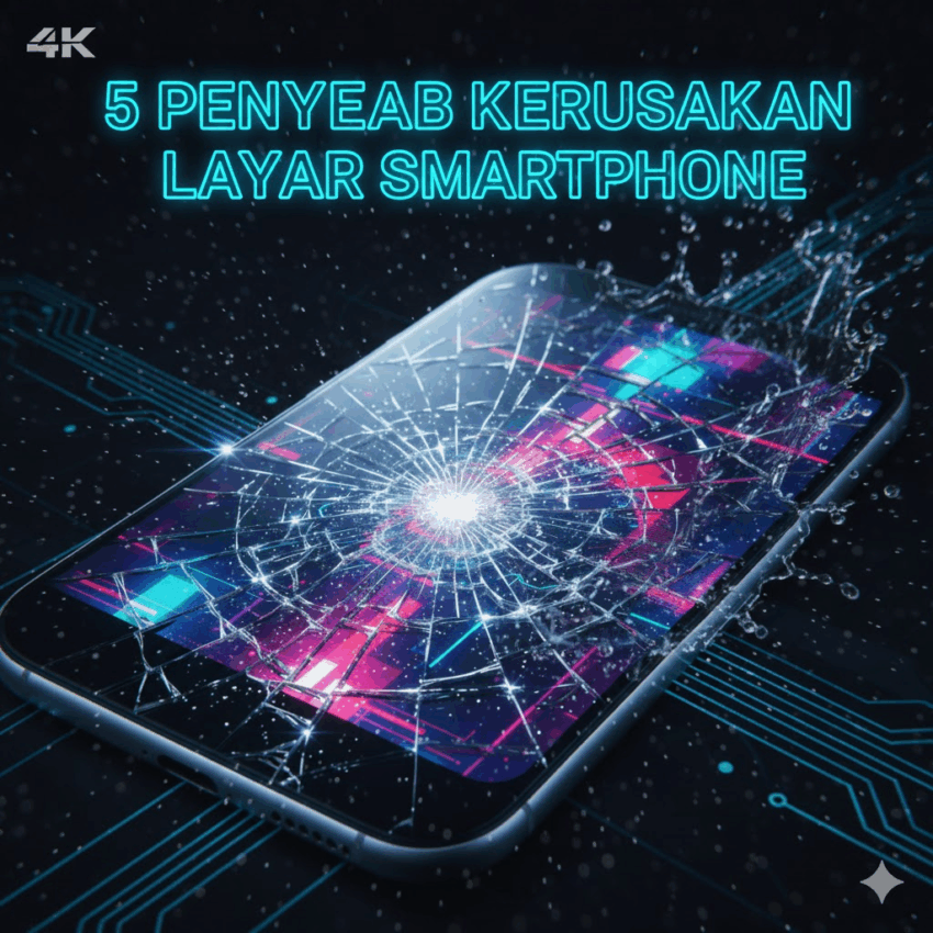 kerusakan layar smartphone
